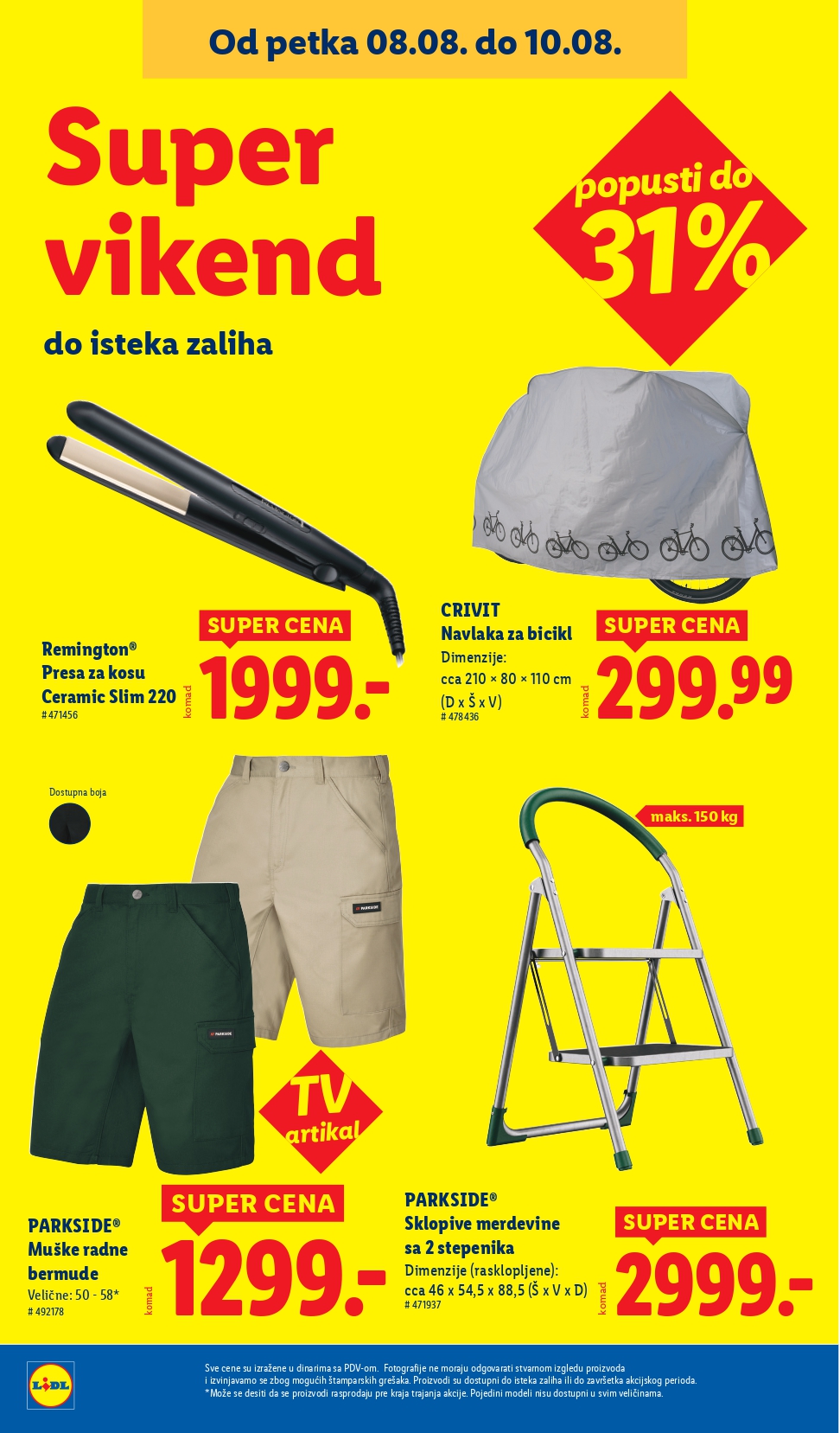 Lidl katalog PREHRANA 7-13.8.2025.