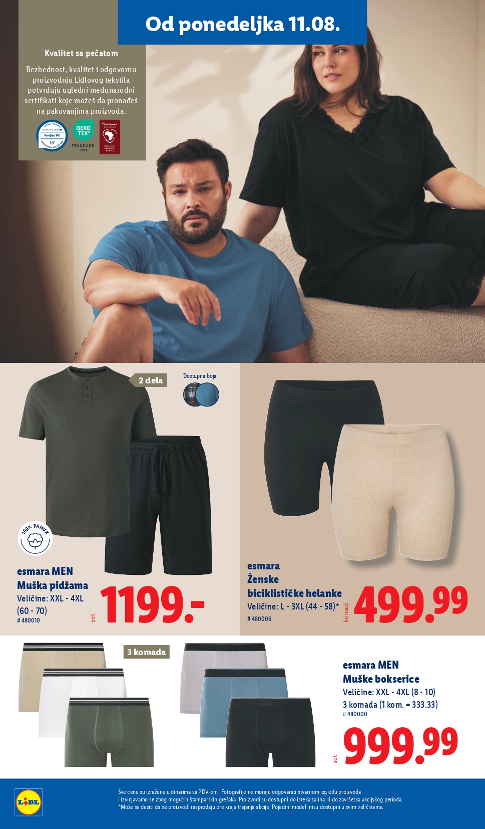 Lidl katalog PREHRANA 7-13.8.2025.