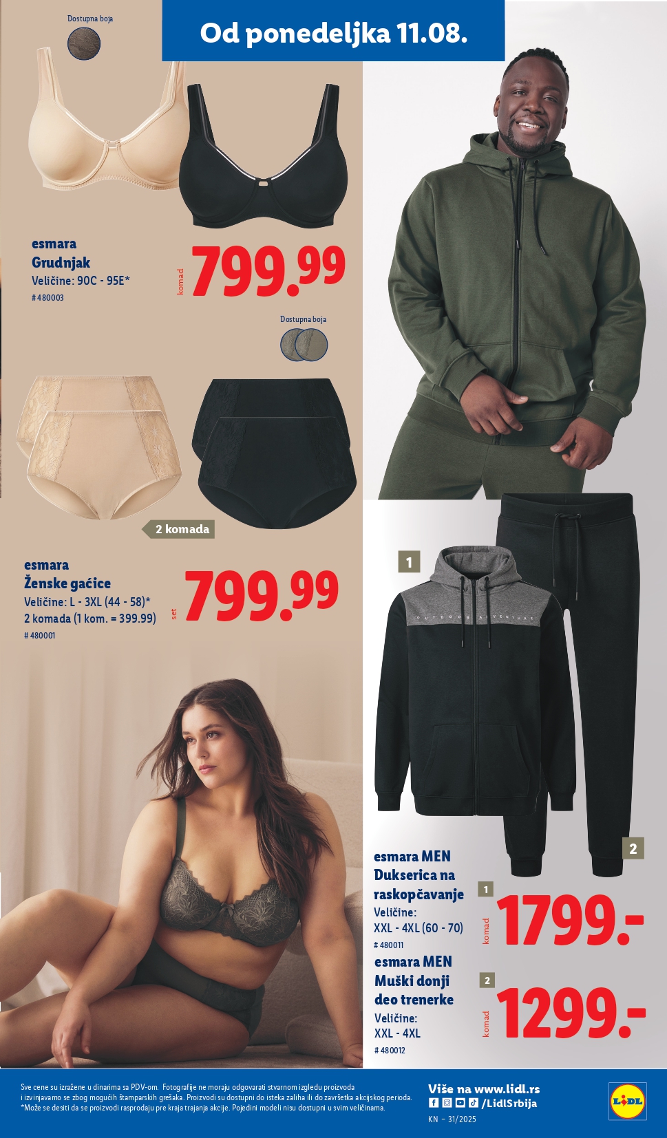 Lidl katalog PREHRANA 7-13.8.2025.