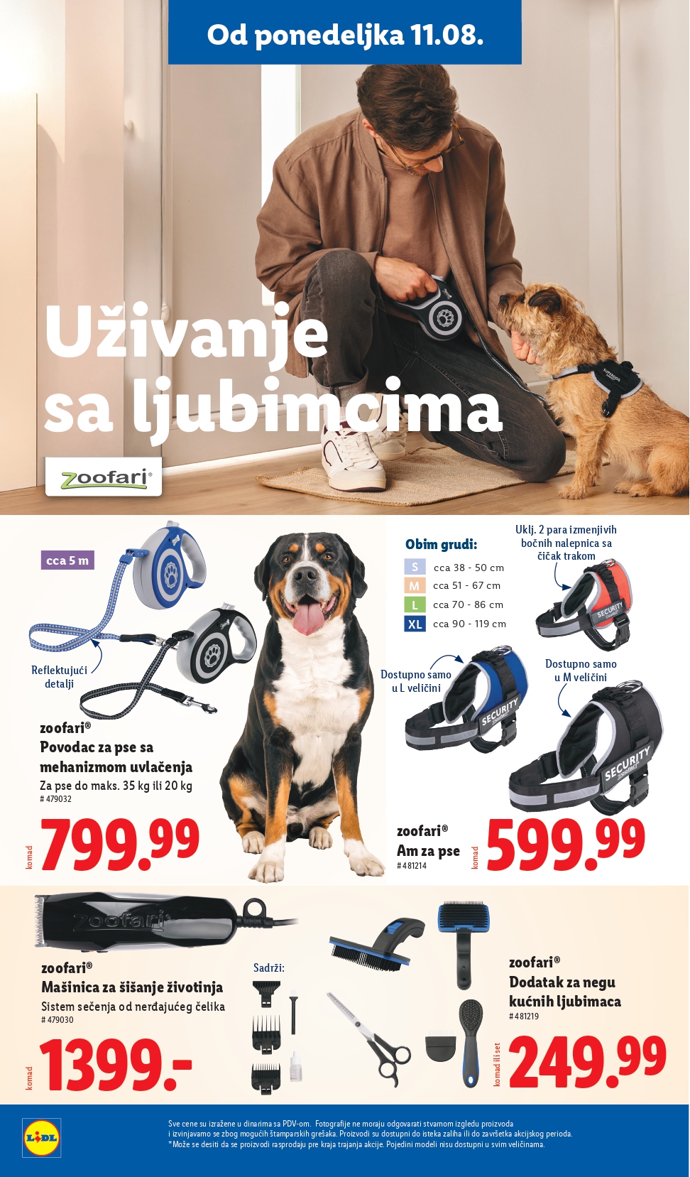 Lidl katalog PREHRANA 7-13.8.2025.