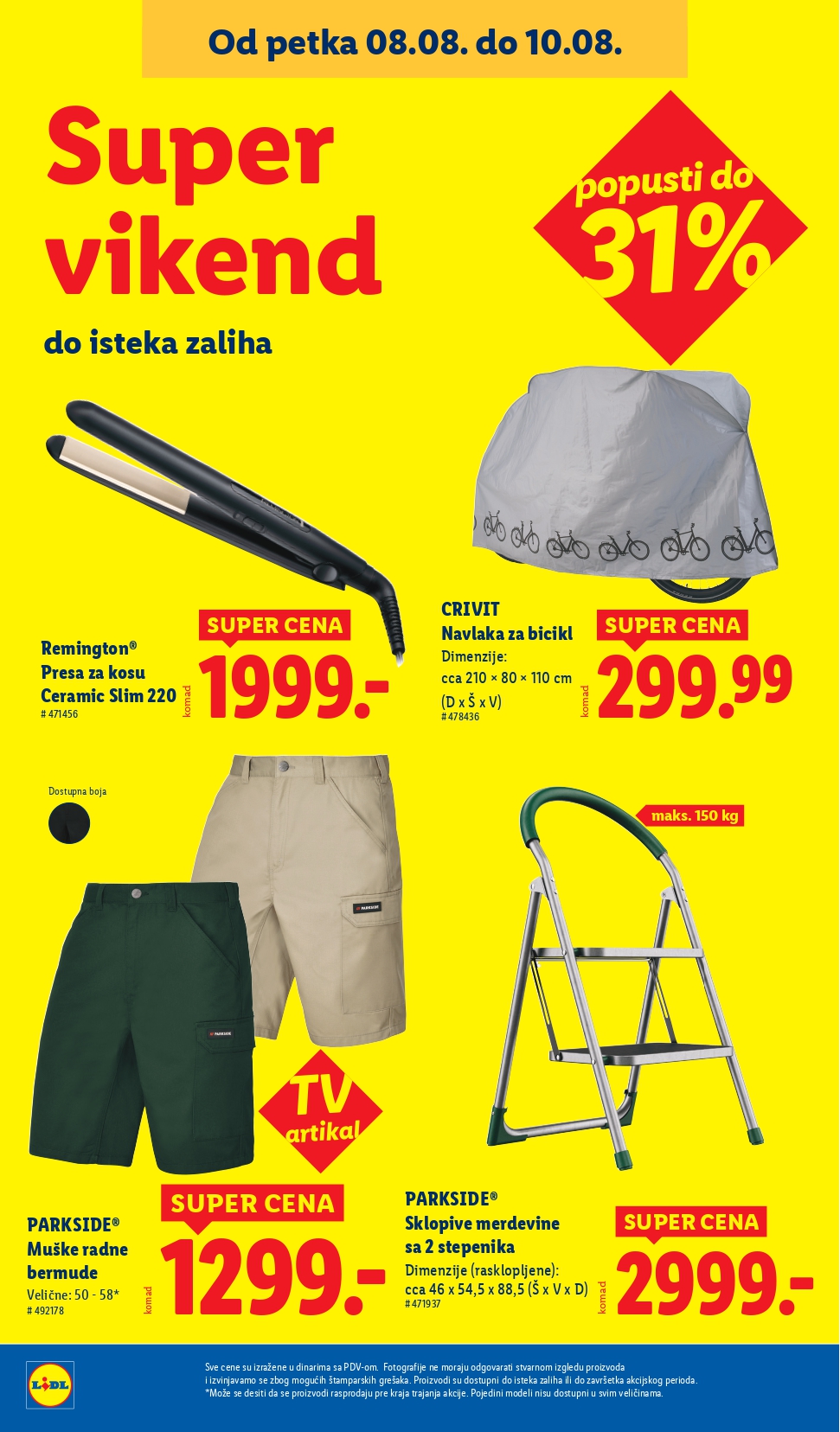 Lidl katalog PREHRANA 7-13.8.2025.