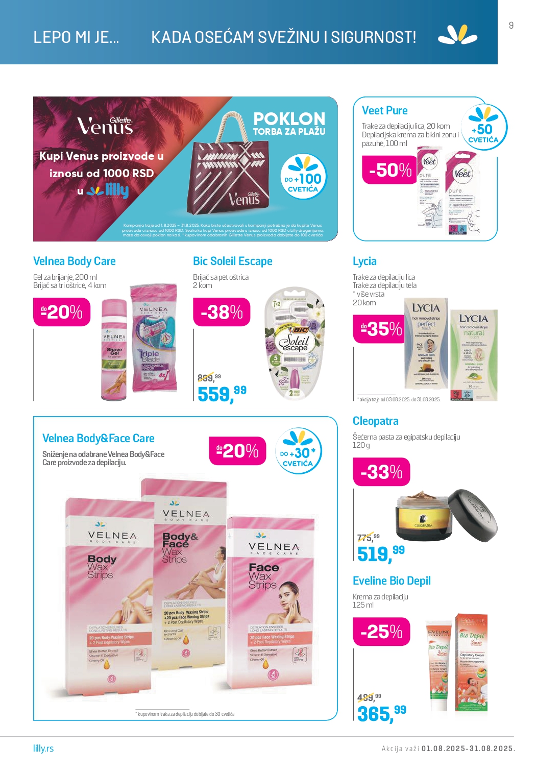 Lilly katalog AVGUST 2025.