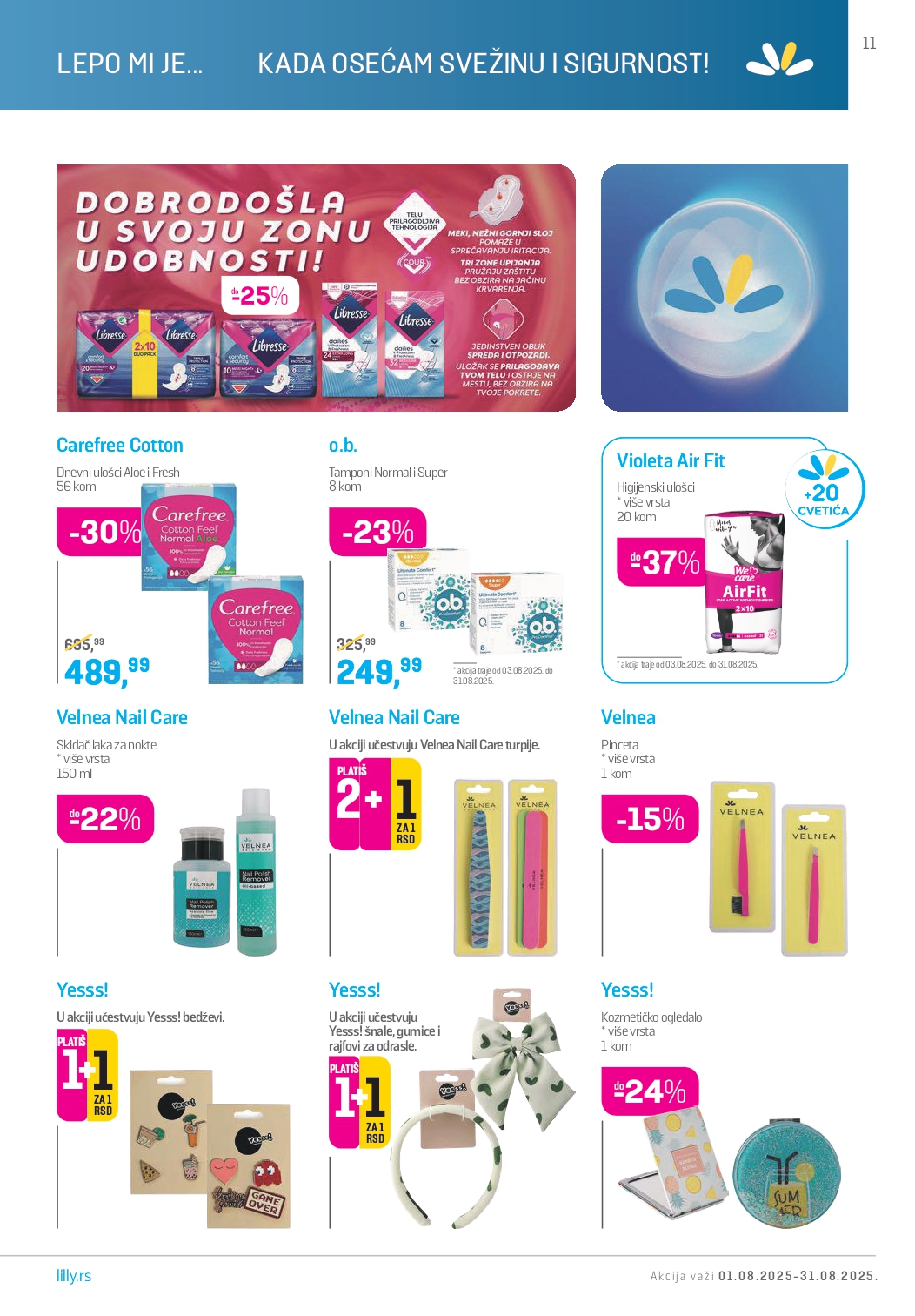 Lilly katalog AVGUST 2025.