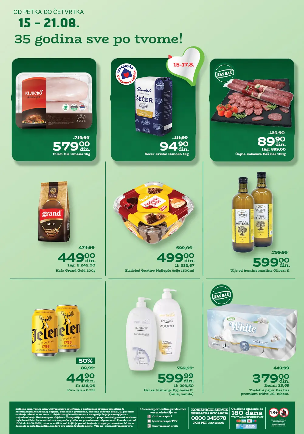 Univerexport katalog 15-21.8.2025.