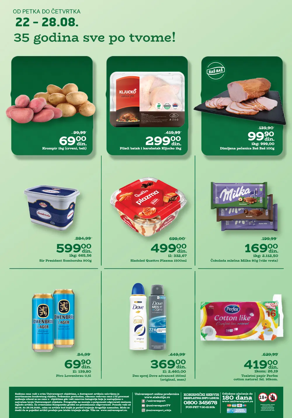 Univerexport katalog 22-28.8.2025.