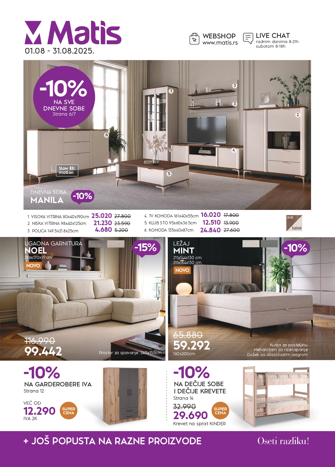 Matis katalog 1-31.8.2025.