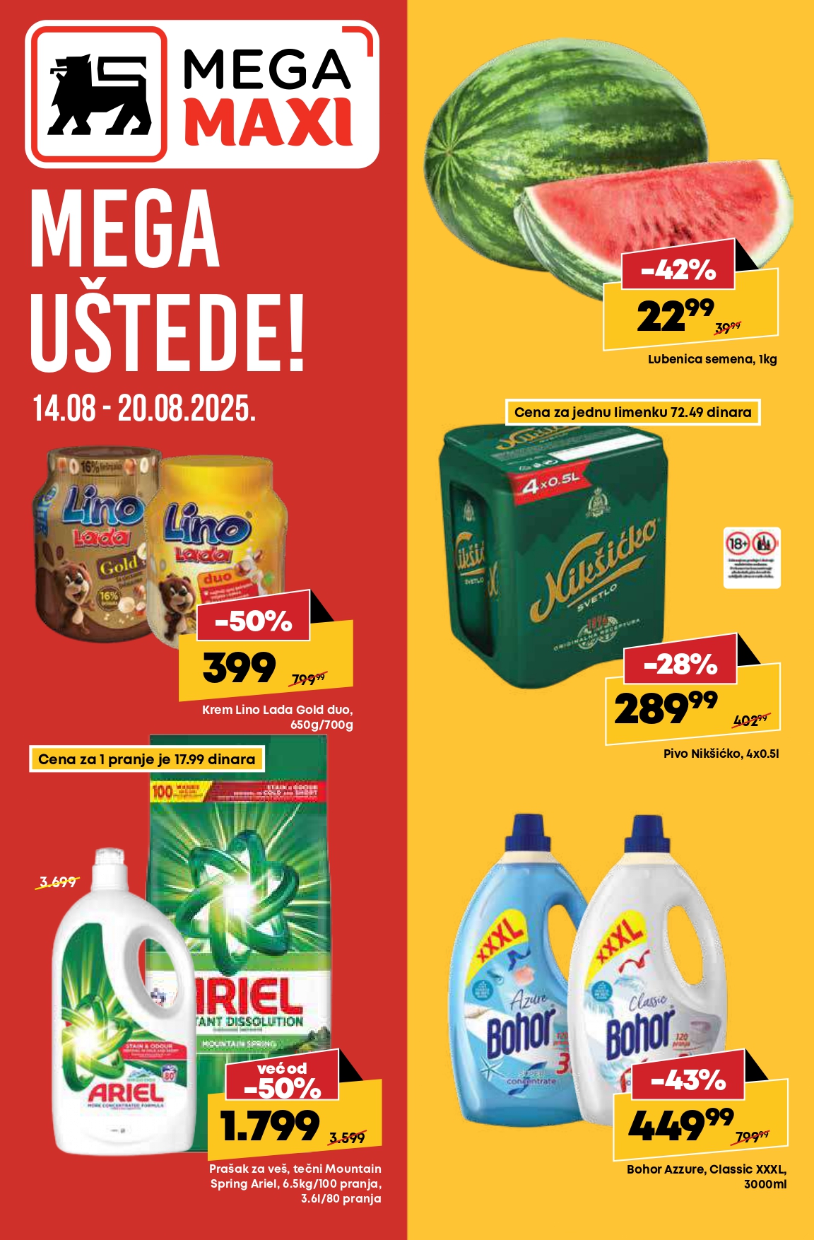 Mega Maxi katalog 14-20.8.2025.