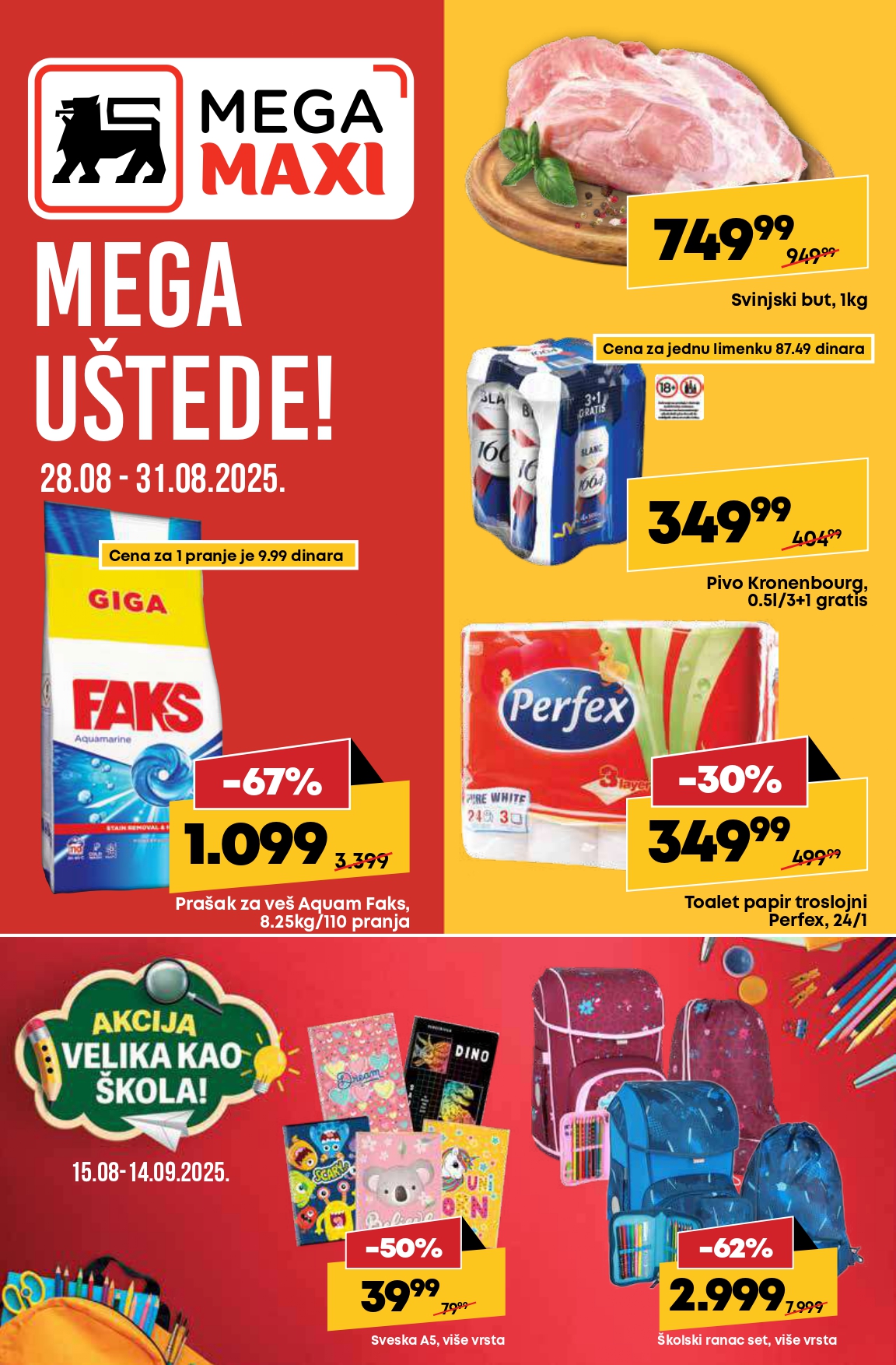 Mega Maxi katalog 28-31.8.2025.