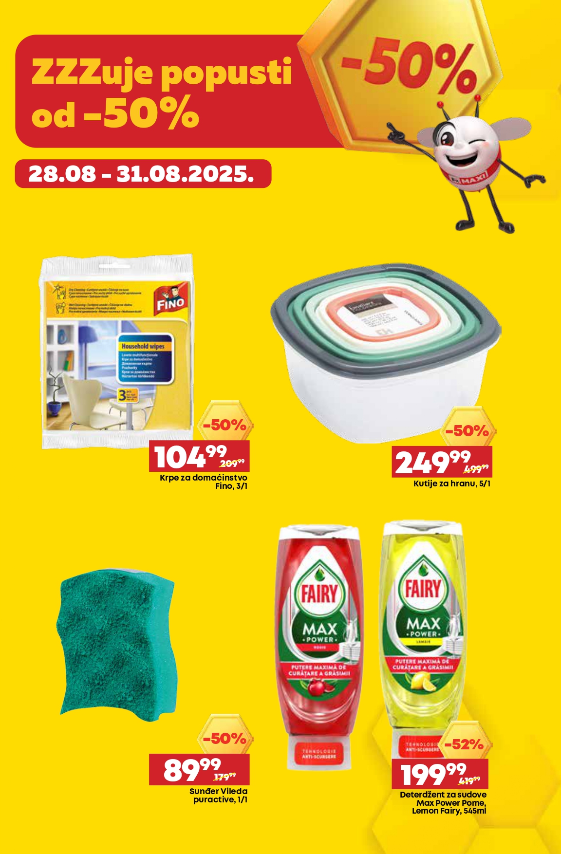 Maxi katalog VODIČ KROZ UŠTEDE 28-31.8.2025.