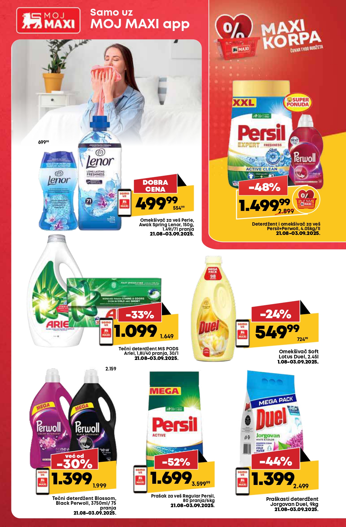 Mega Maxi katalog 21-27.8.2025.