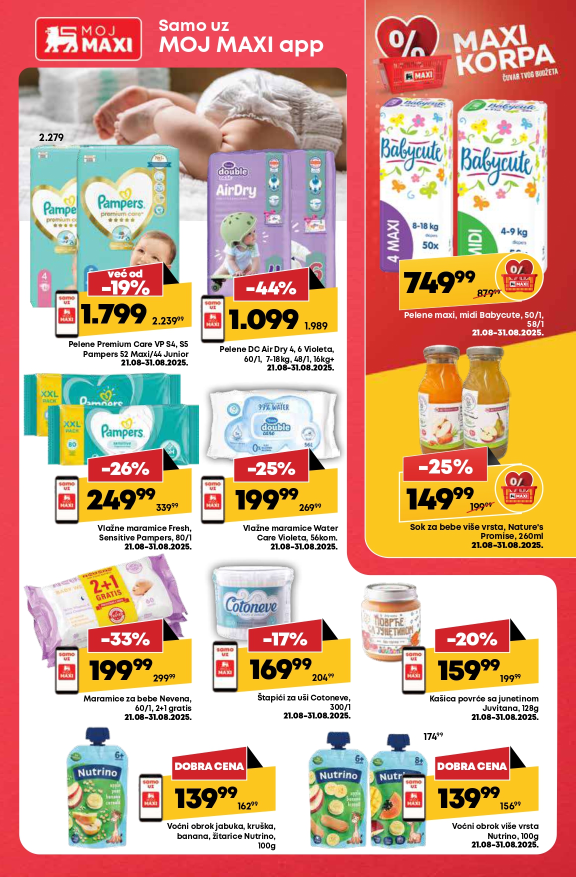 Mega Maxi katalog 28-31.8.2025.