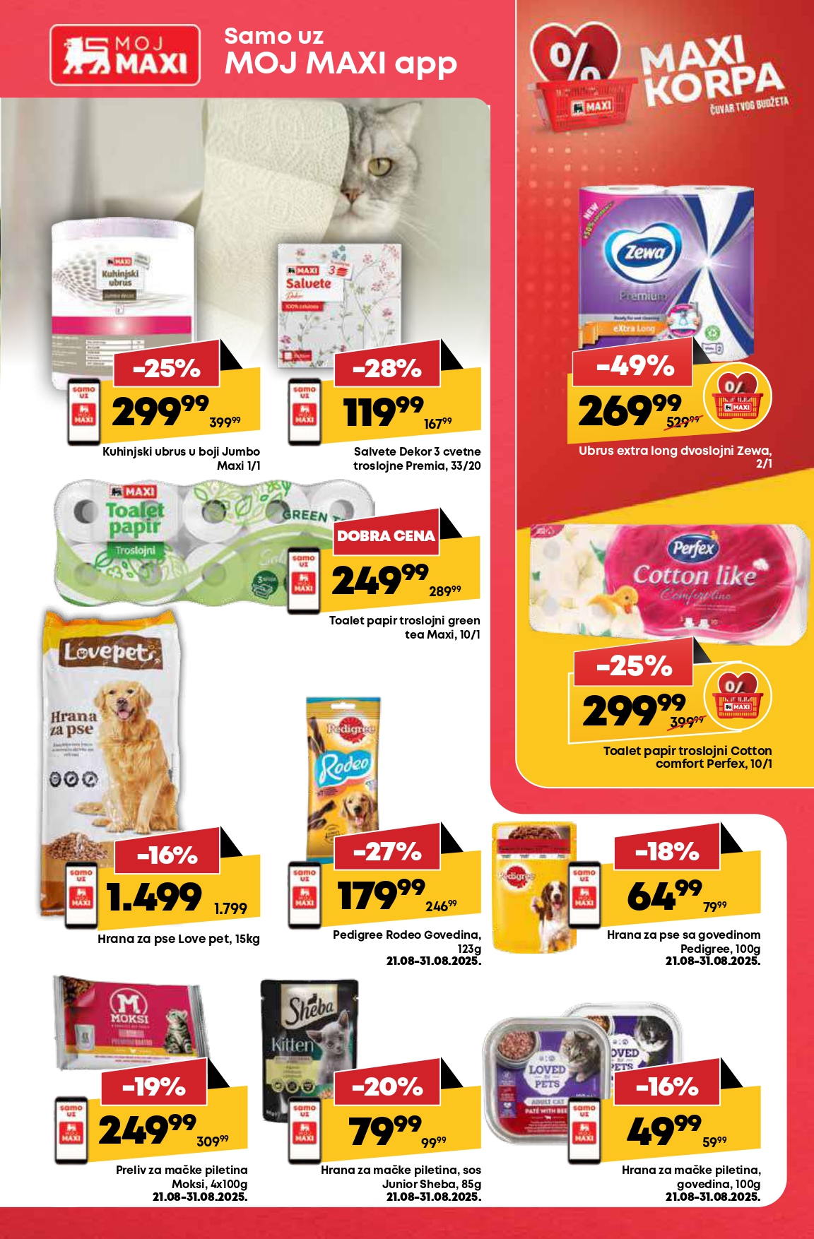 Mega Maxi katalog 28-31.8.2025.