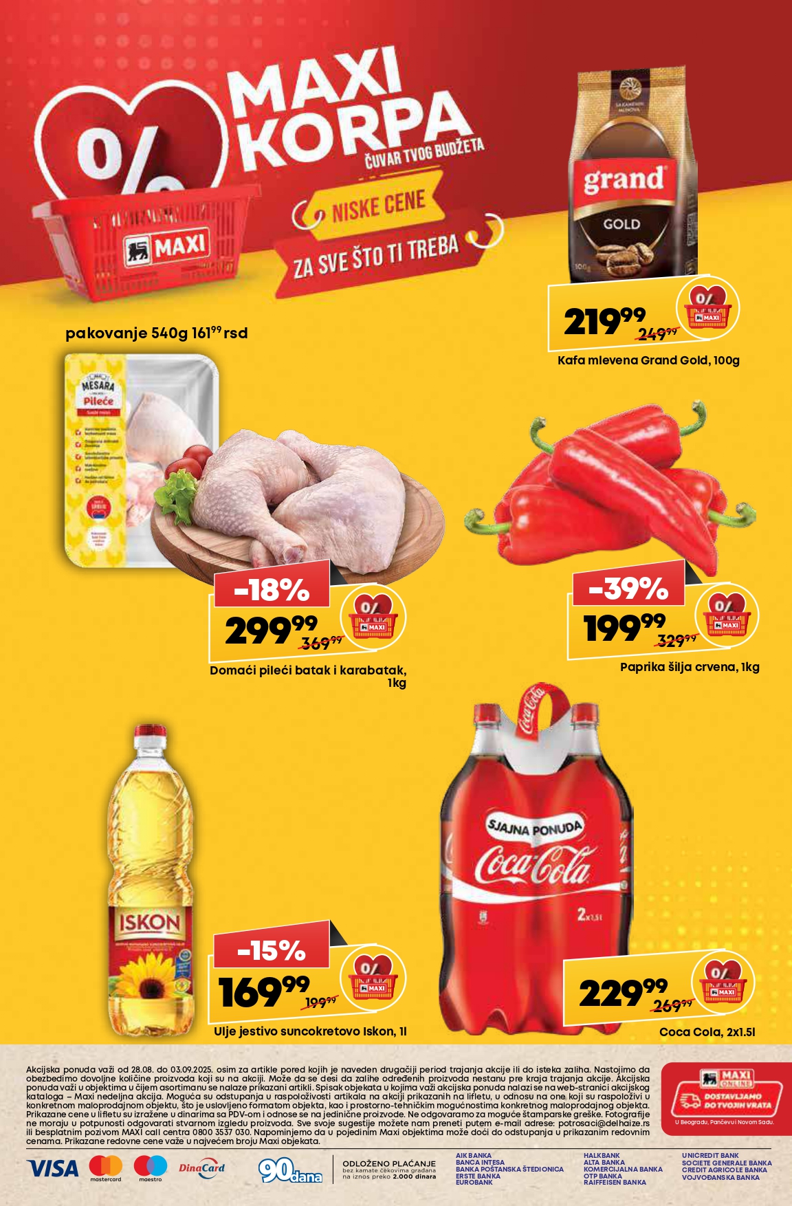 Mega Maxi katalog 28-31.8.2025.