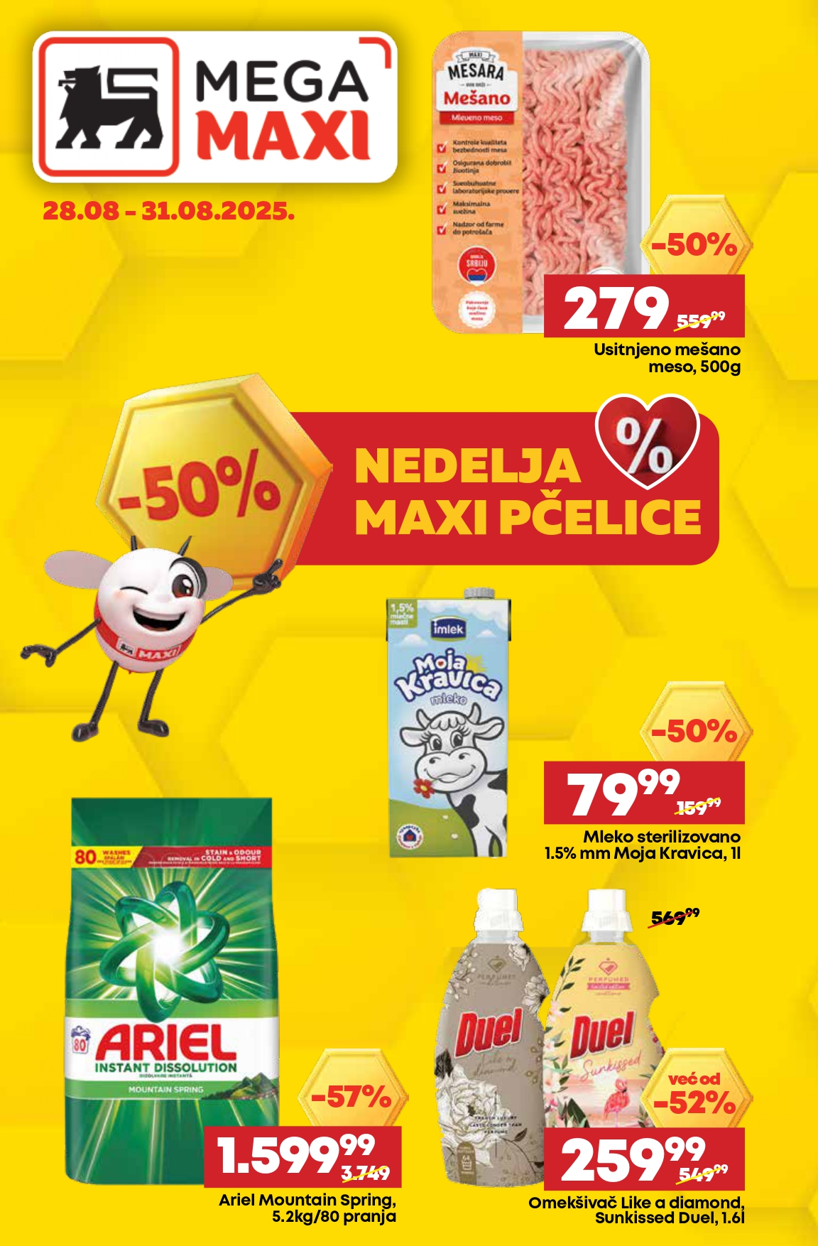 Mega Maxi SUPER POPUSTI 28-31.8.2025.