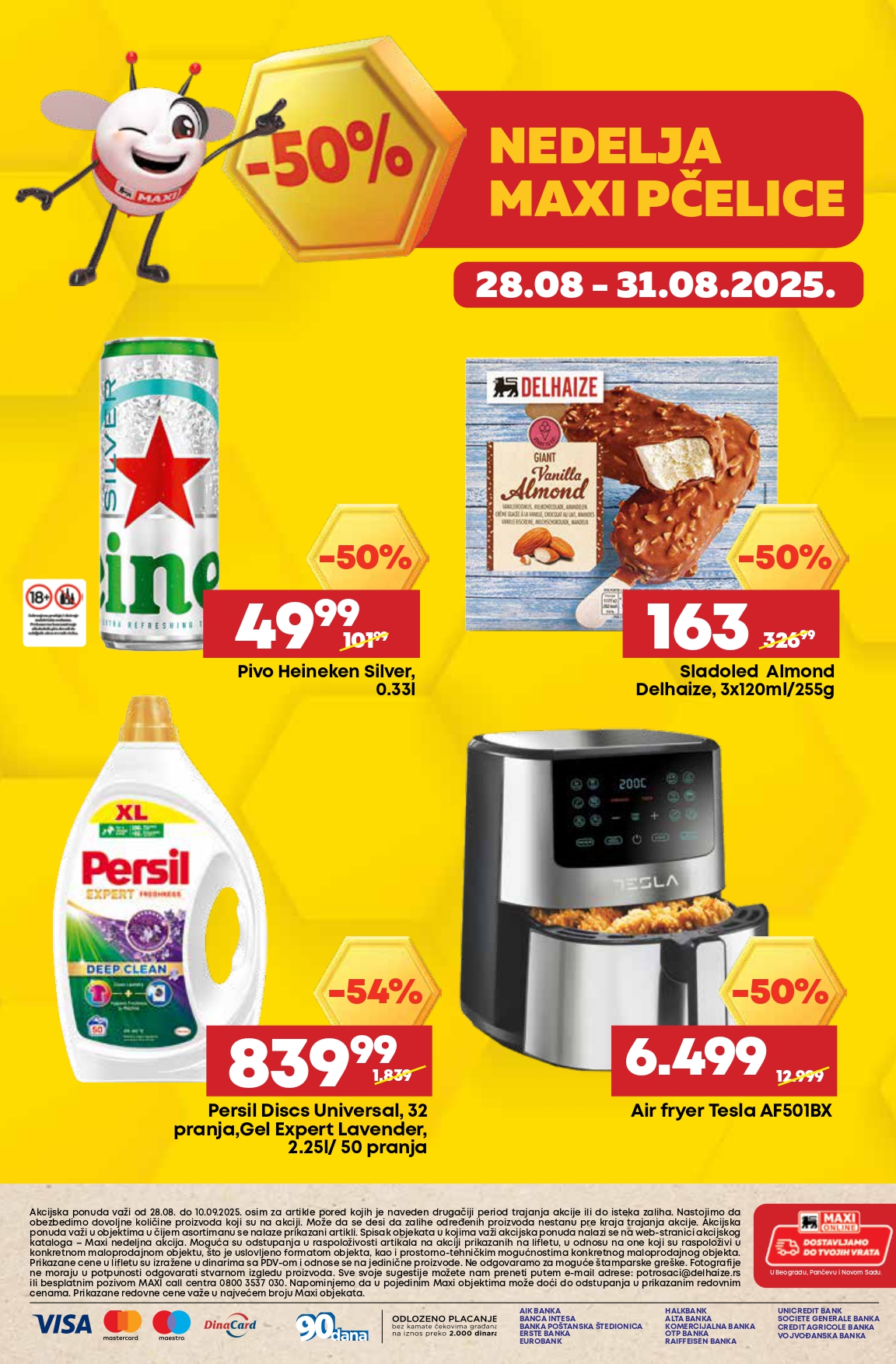 Mega Maxi SUPER POPUSTI 28-31.8.2025.