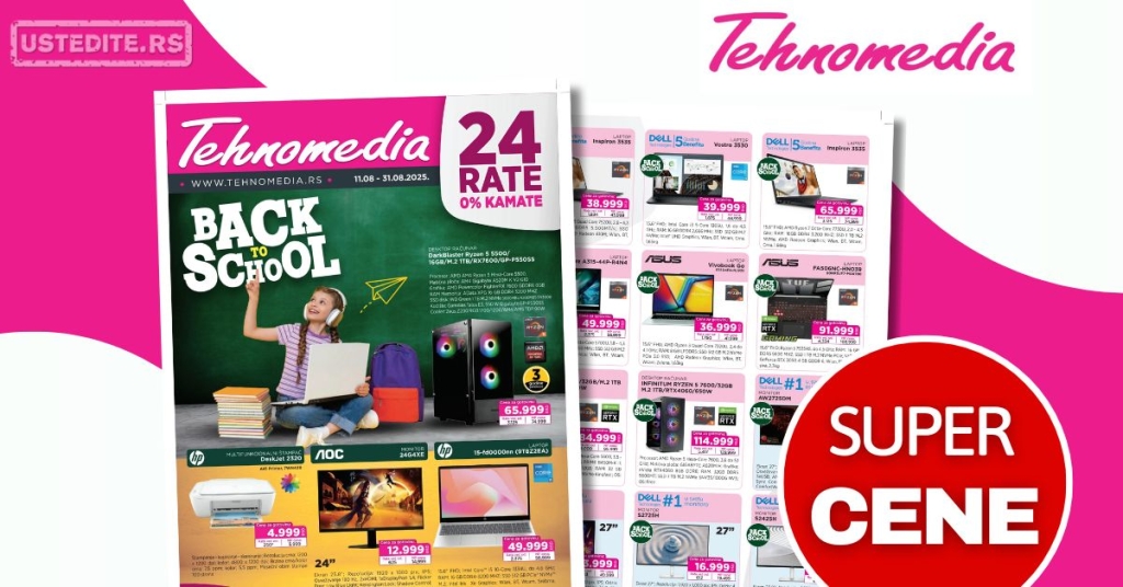 Tehnomedia katalog ŠKOLA 11-31.8.2025.