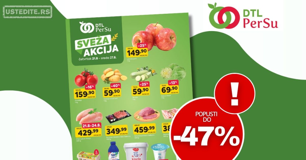 DTL PerSu SVEŽA AKCIJA 21-27.8.2025.