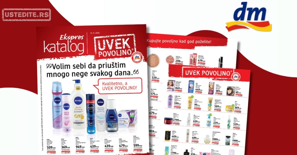 dm Katalog Expres 16-31.8.2025.