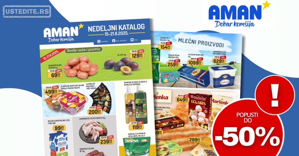 Aman katalog 15-21.8.2025.
