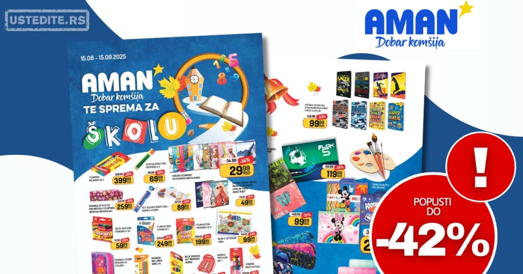 Aman katalog ŠKOLA 15.8-15.9.2025.
