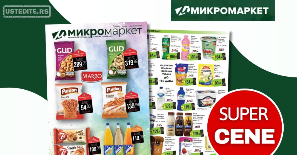 Mikromarket katalog 16-31.8.2025.