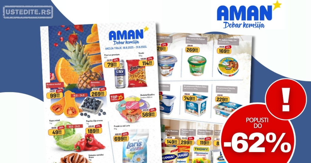 Aman katalog 18-31.8.2025.