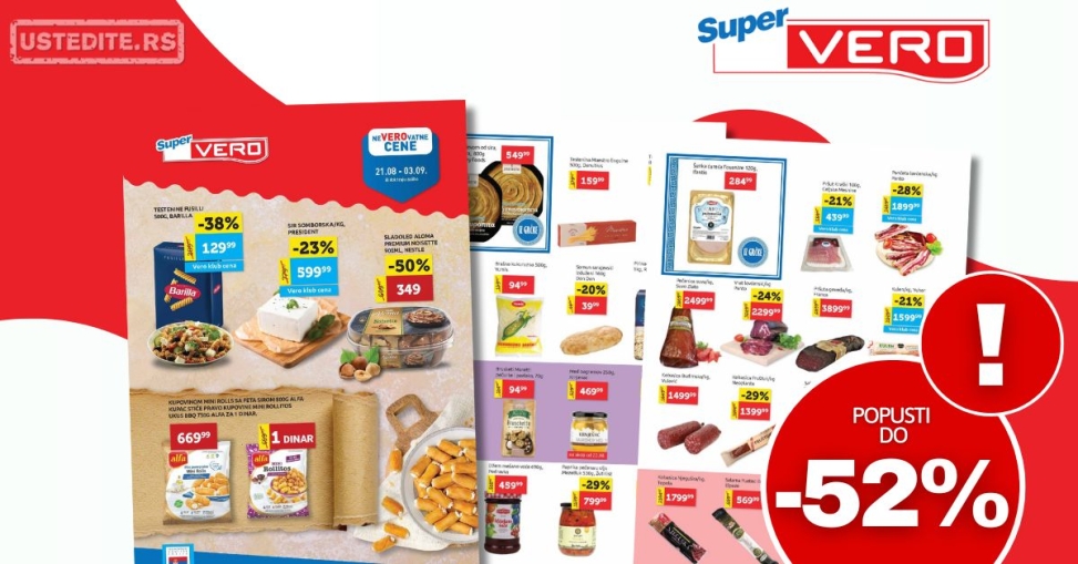 Super Vero katalog 21.8-3.9.2025.