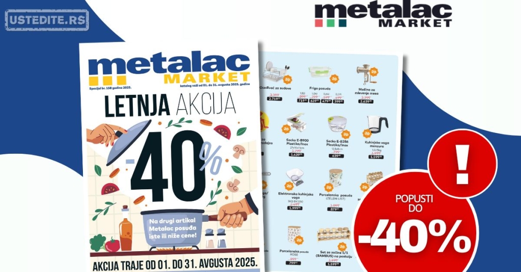 Metalac market katalog 1-31.8.2025.
