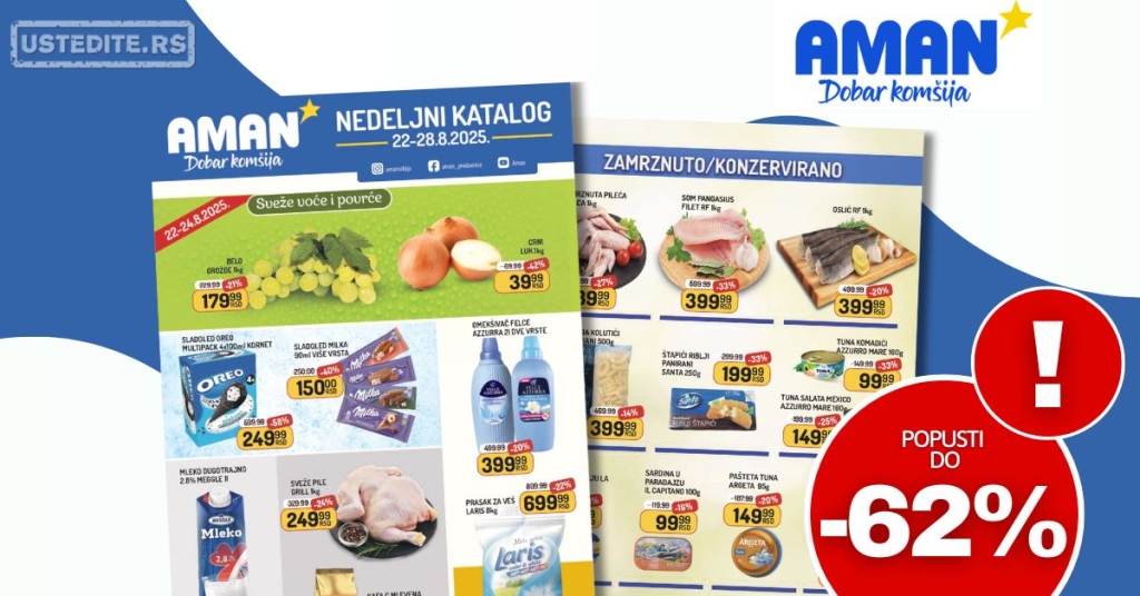 Aman katalog 22-28.8.2025.