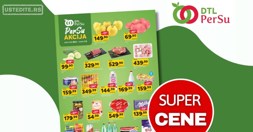 DTL PerSu SVEŽA AKCIJA 28.8-3.9.2025.