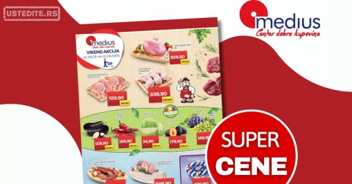 Medius VIKEND AKCIJA 29.8-1.9.2025.