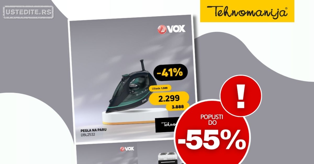 Tehnomanija AKCIJA 25-31.8.2025.