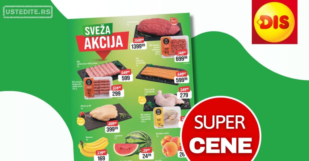 Dis SVEŽA AKCIJA 29-31.8.2025.