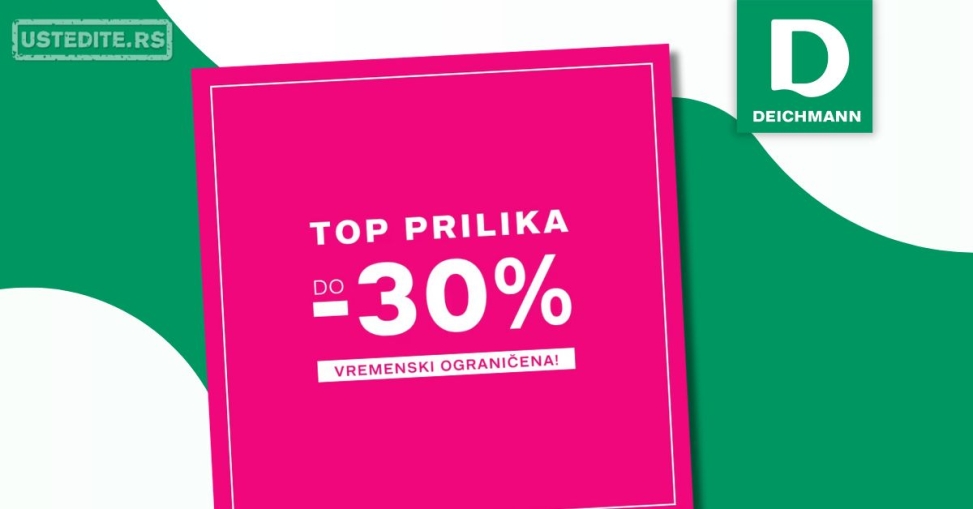 Deichmann TOP PRILIKA - akcija do 1.9.2025.