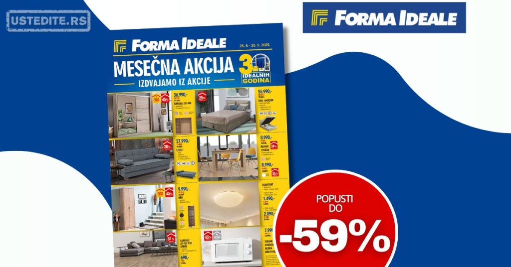 Forma Ideale katalog 25.8-20.9.2025.