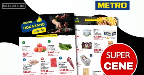 Metro katalog DOKAZANO 27-31.8.2025.