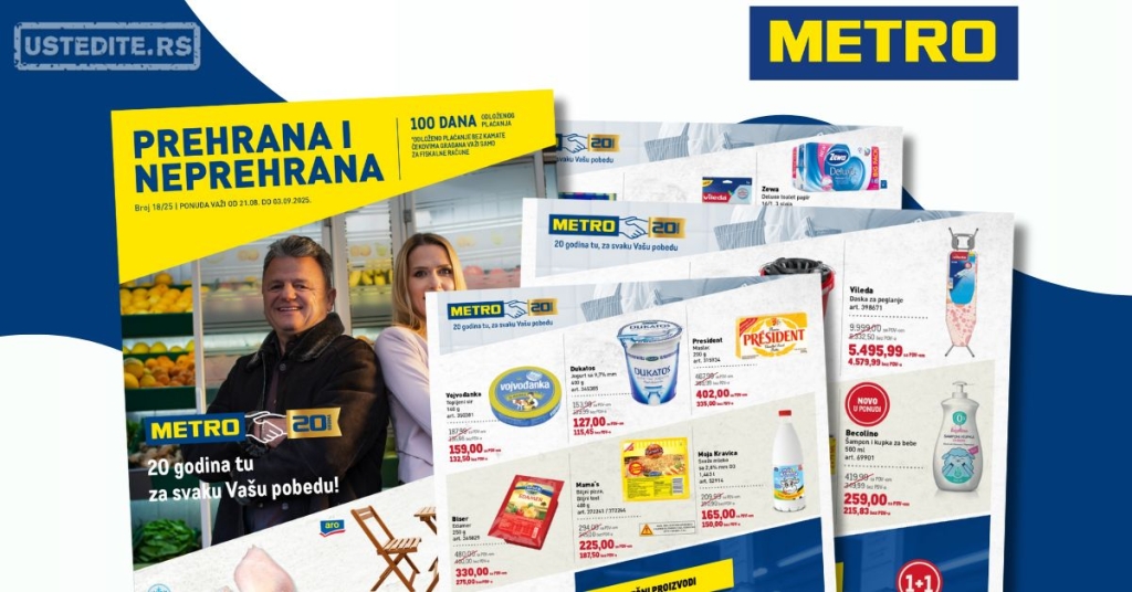 Metro katalog PREHRANA/NEPREHRANA 21.8-3.9.2025.