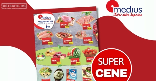 Medius VIKEND AKCIJA 8-11.8.2025.