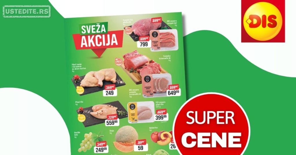 Dis SVEŽA AKCIJA 8-14.8.2025.