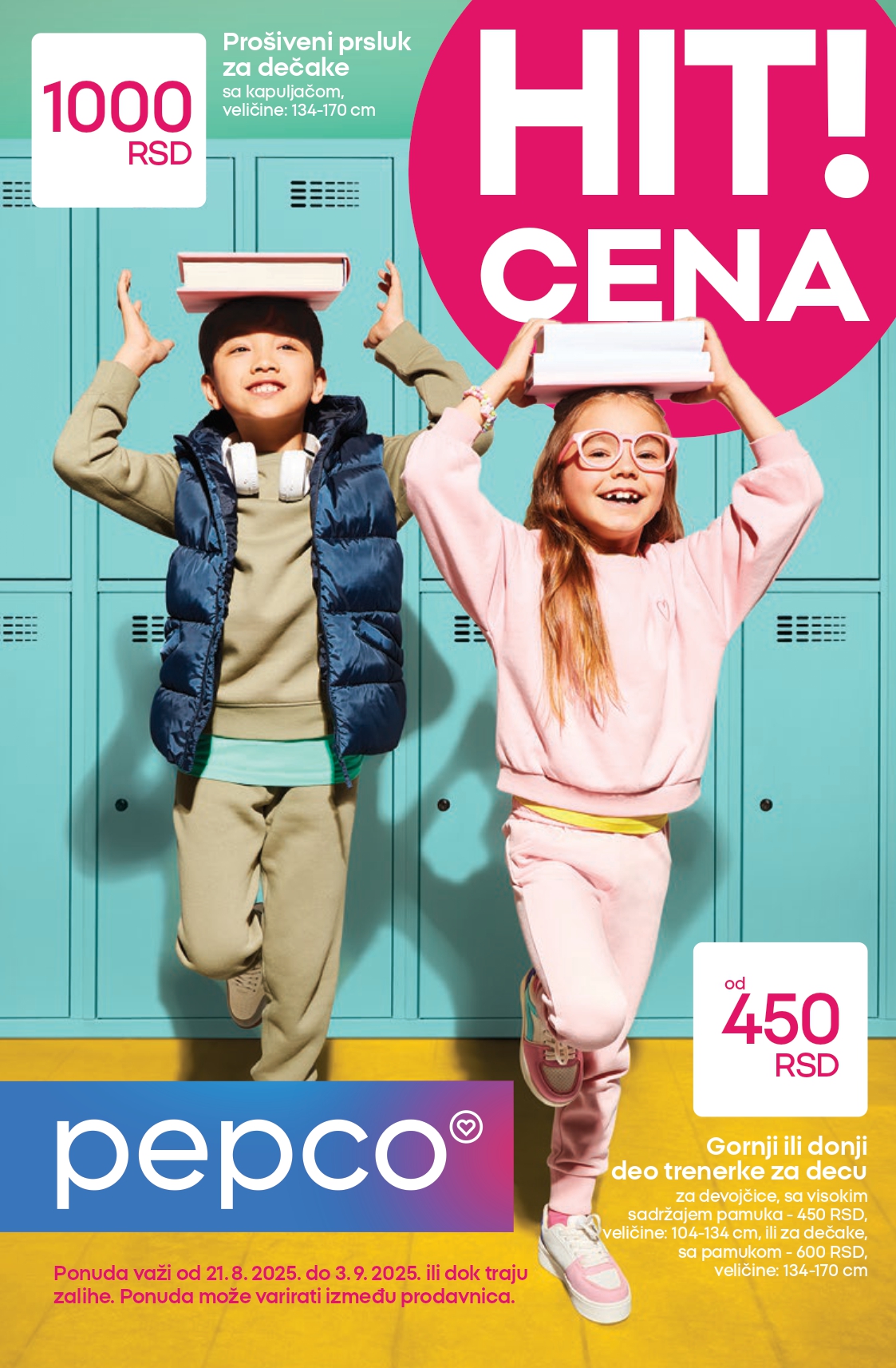 Pepco katalog ŠKOLA 21.8-3.9.2025.