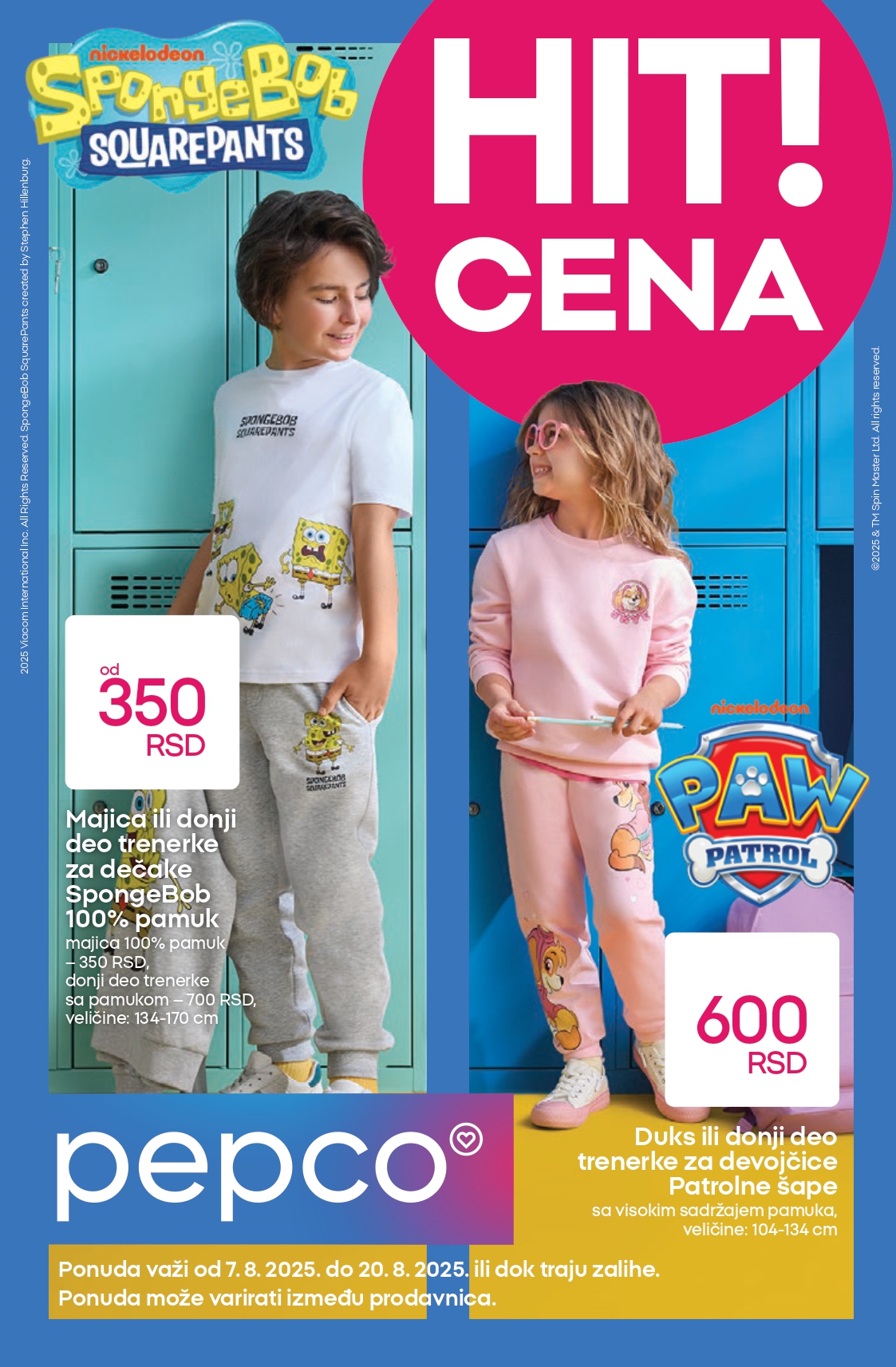 Pepco katalog ŠKOLA 7-20.8.2025.