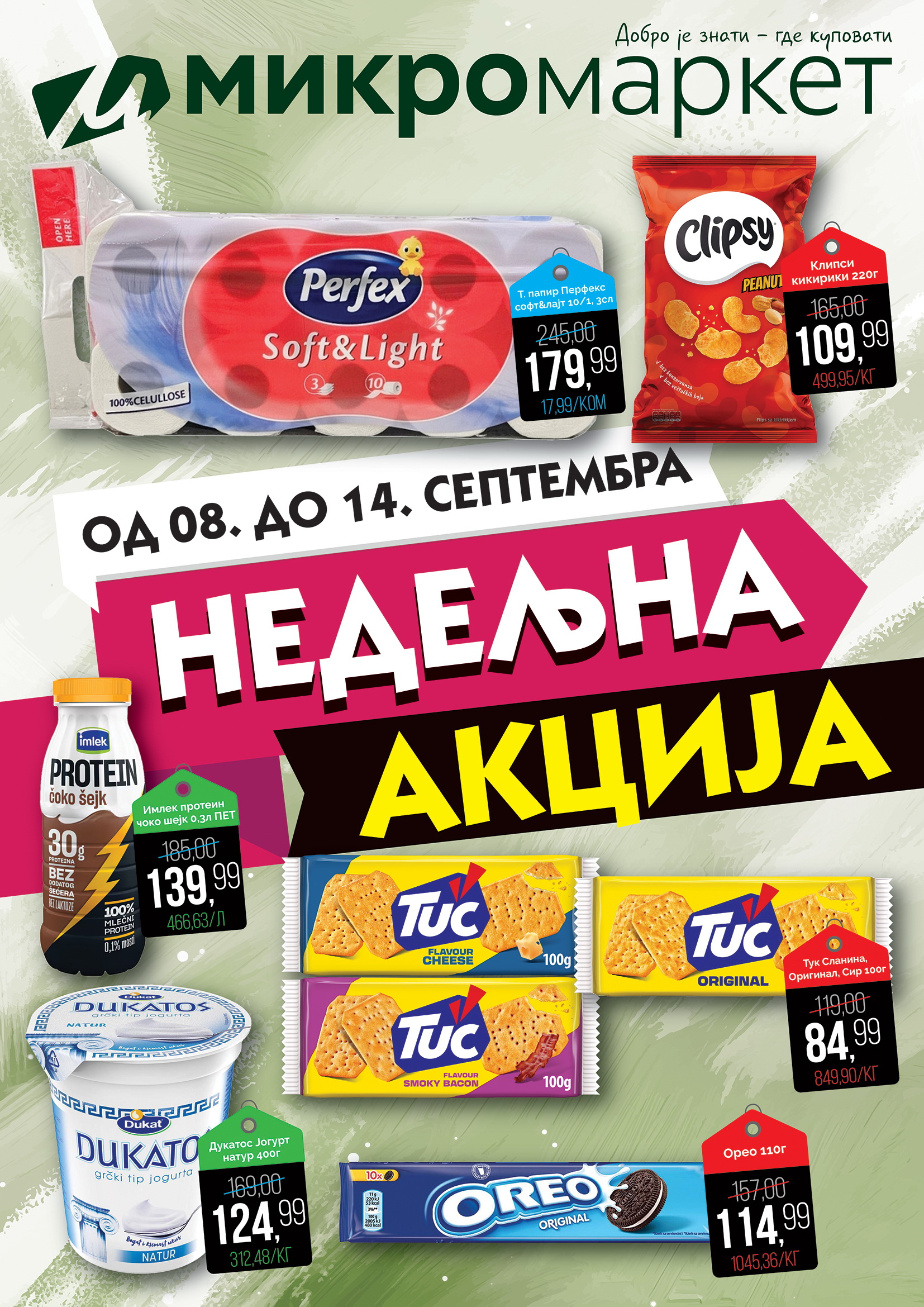 Mikromarket NEDELJNA AKCIJA 8-14.9.2025.