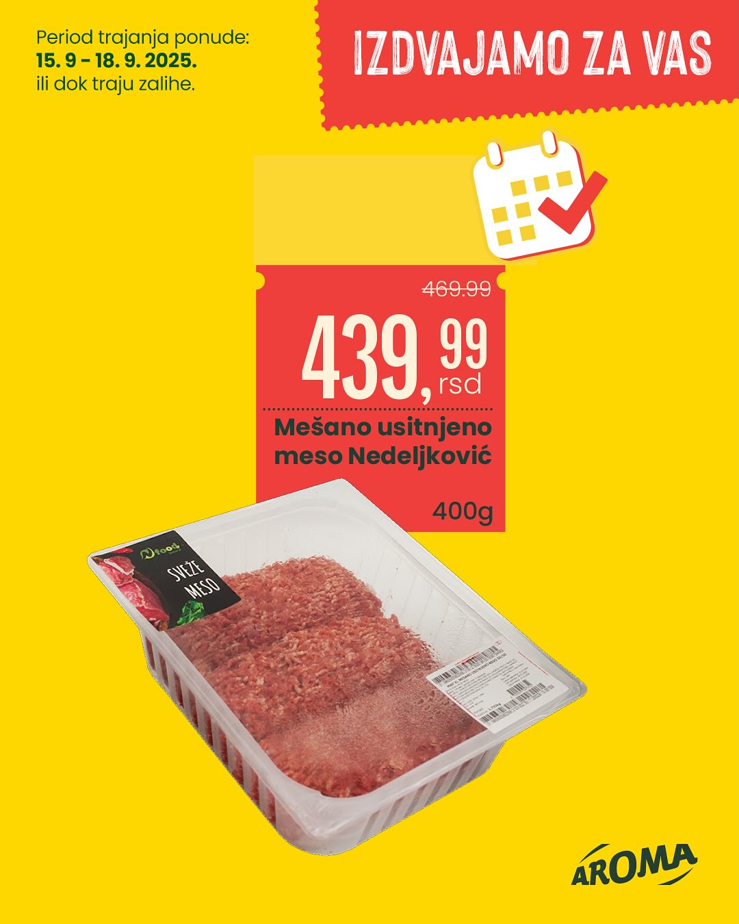 Aroma AKCIJA 15-18.9.2025.
