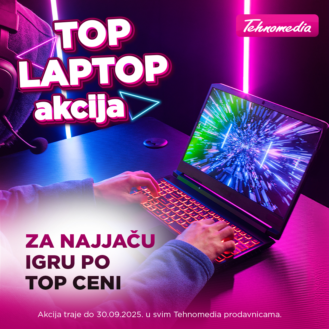 Tehnomedia AKCIJA - sniženje do 30.9.2025.