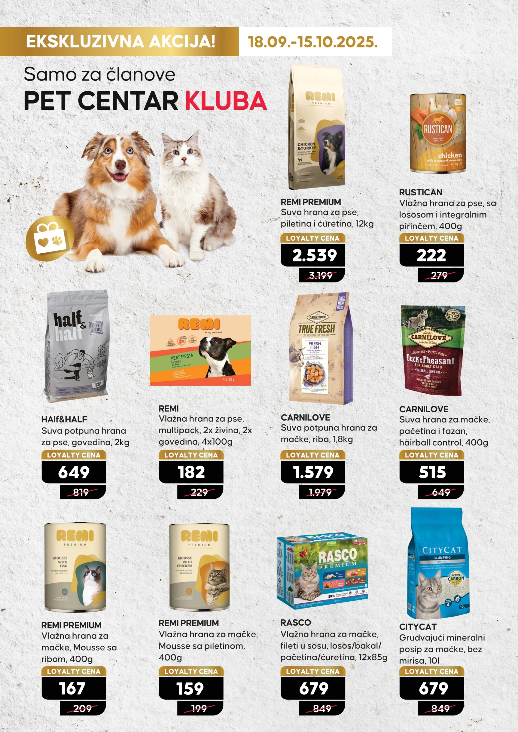 Pet centar katalog 18.9-15.10.2025.