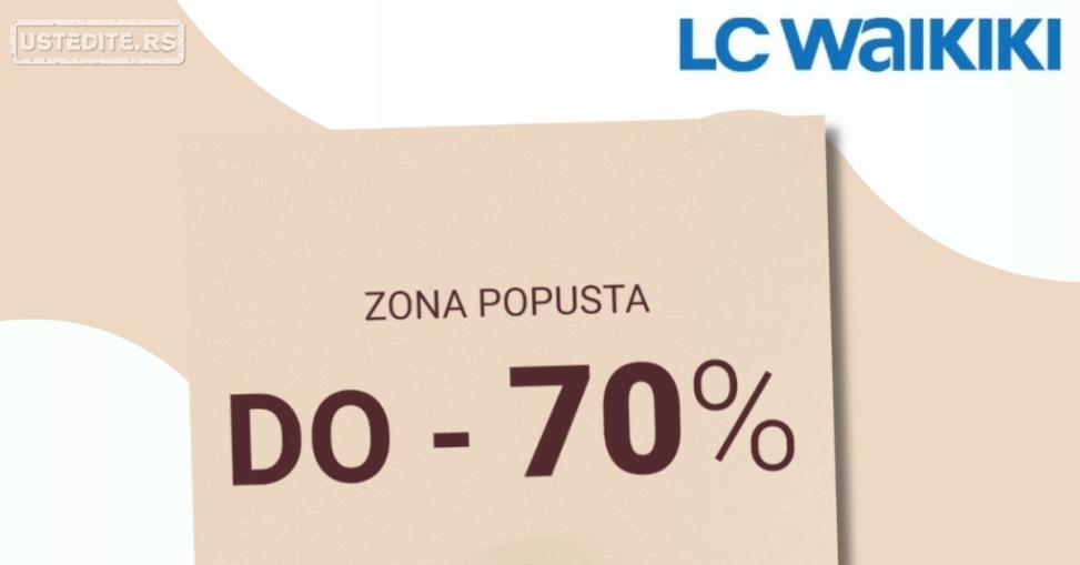 LC Waikiki SNIŽENJE do 70% - akcija do 1.10.2025.