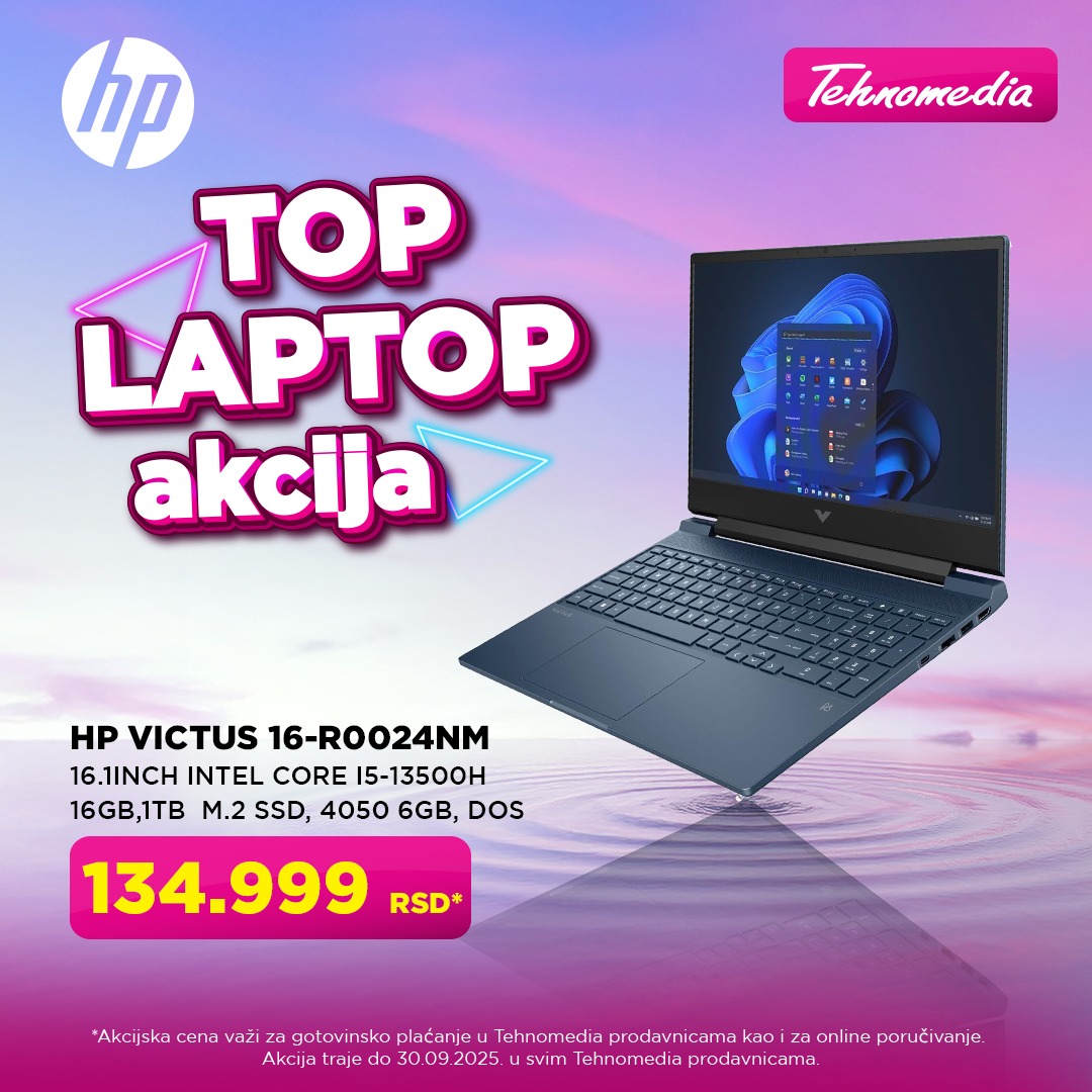 Tehnomedia AKCIJA - sniženje do 30.9.2025.