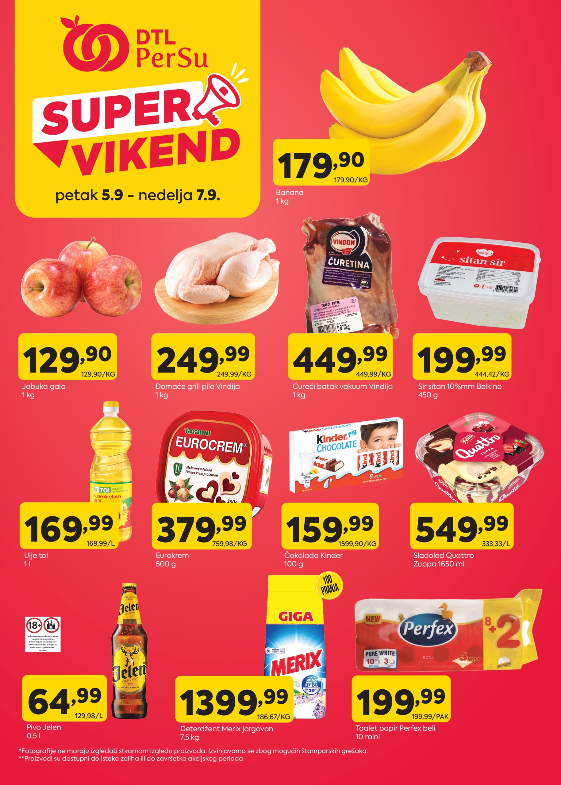 DTL PerSu VIKEND AKCIJA 5-7.9.2025.