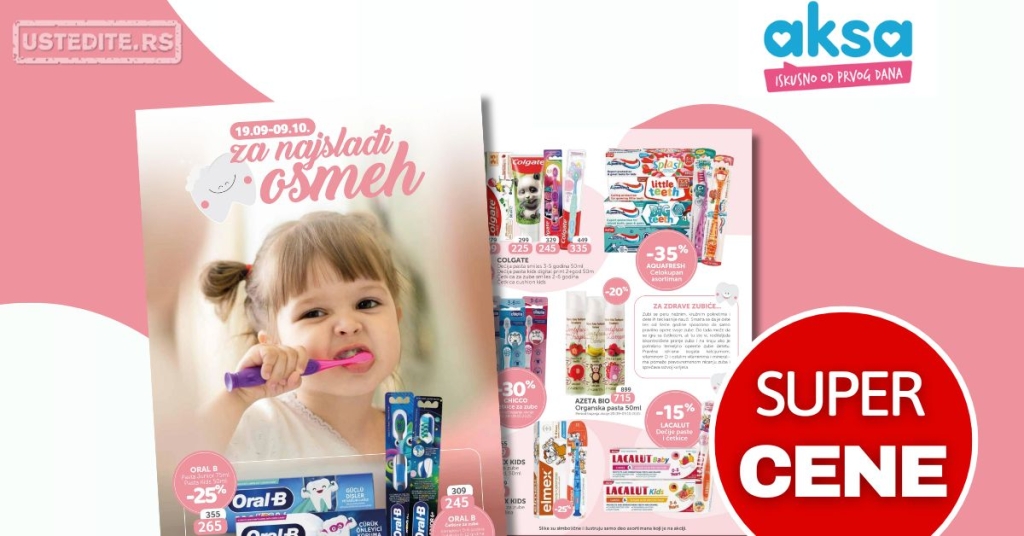 Aksa katalog ORALNA HIGIJENA 19.9-9.10.2025.