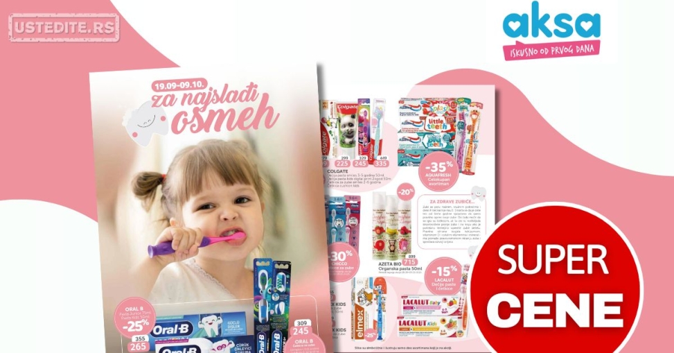 Aksa katalog ORALNA HIGIJENA 19.9-9.10.2025.